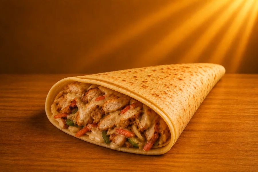 كريب شاورما فراخ