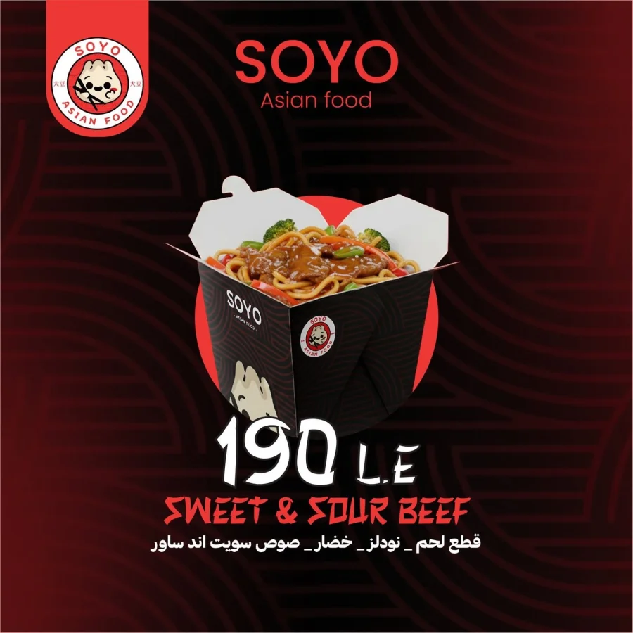 SWEET & SOUR BEEF