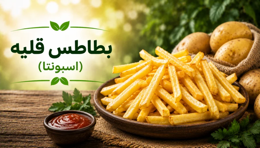 بطاطس قليه (اسبونتا)