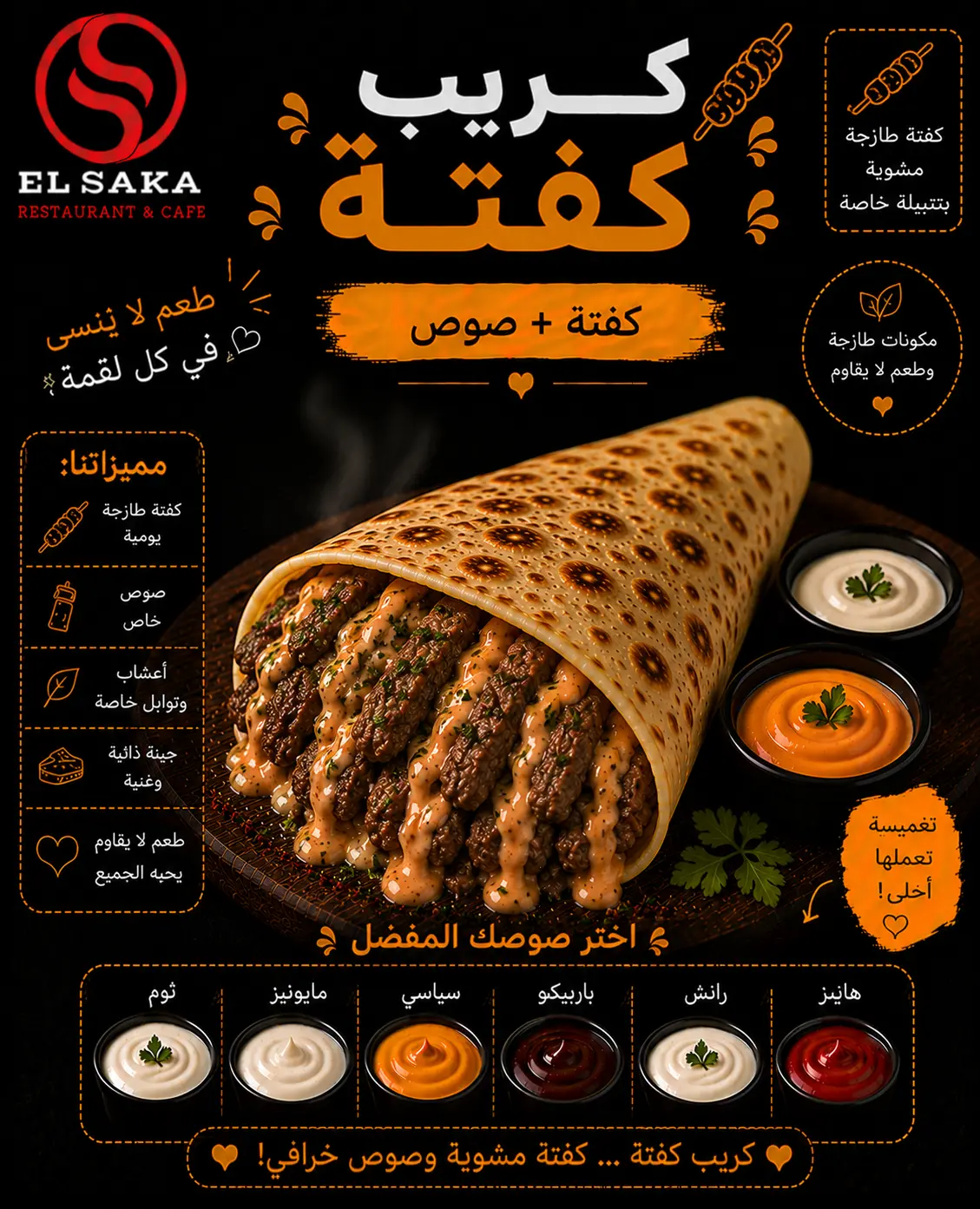 كريب كفتة