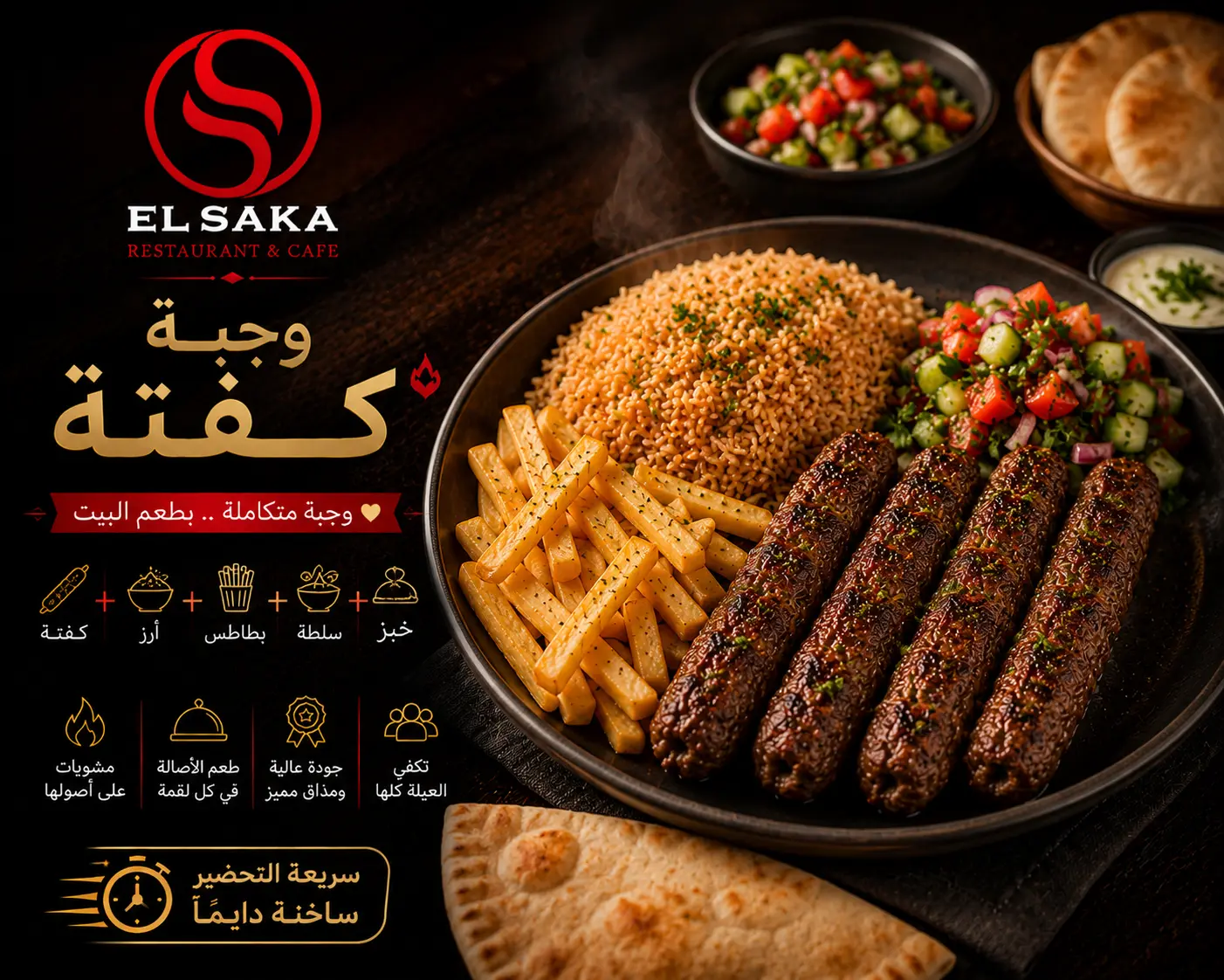 وجبة كفتة