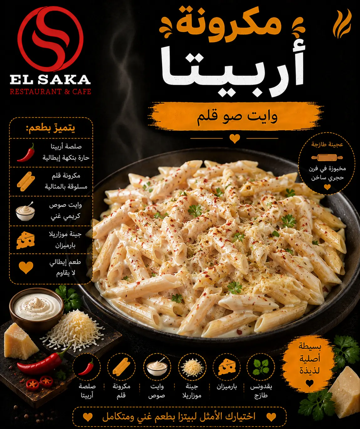 مكرونة أربيتا