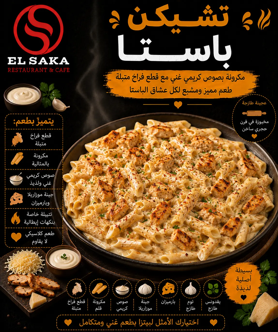 تشيكن باستا