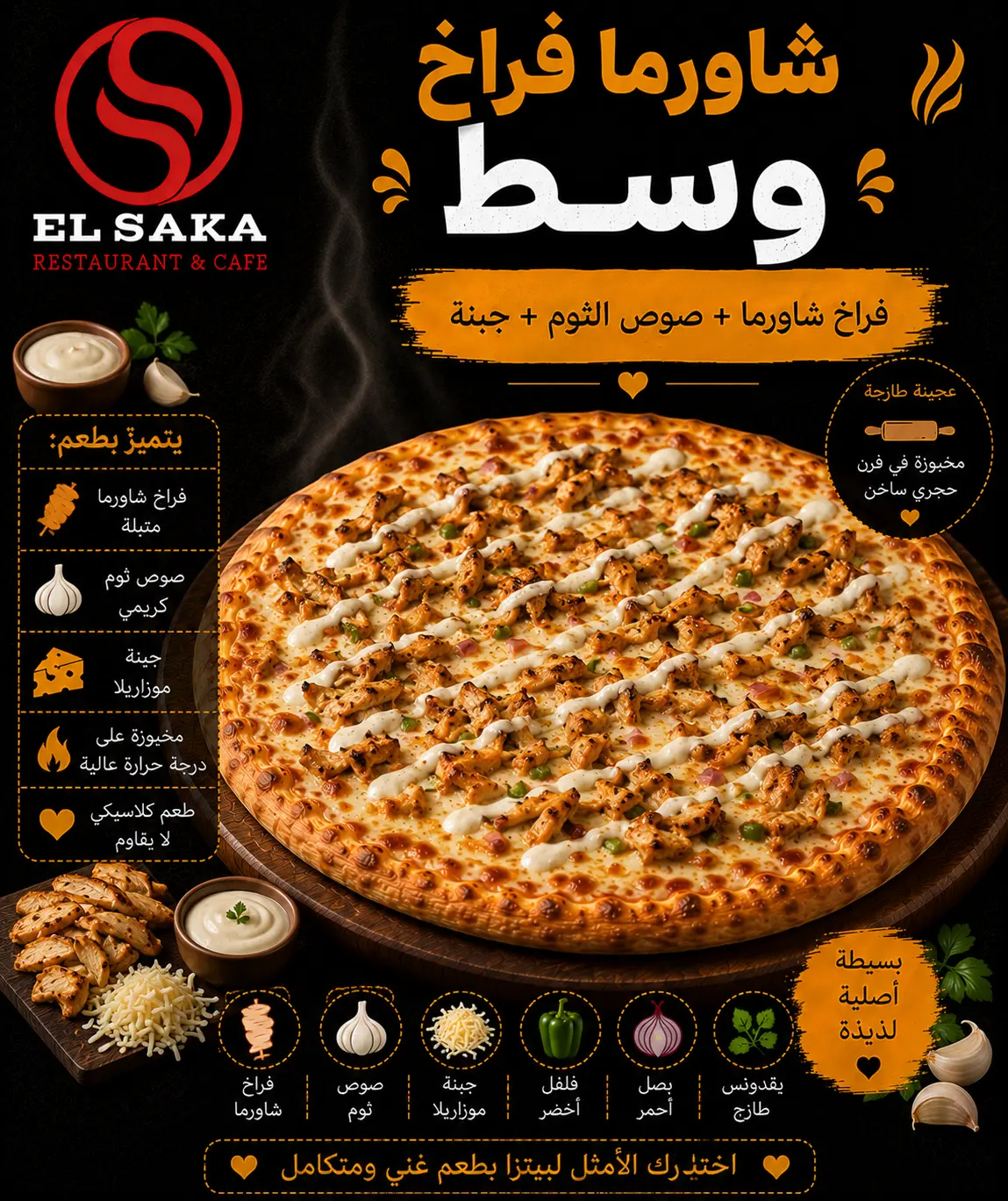 شاورما فراخ