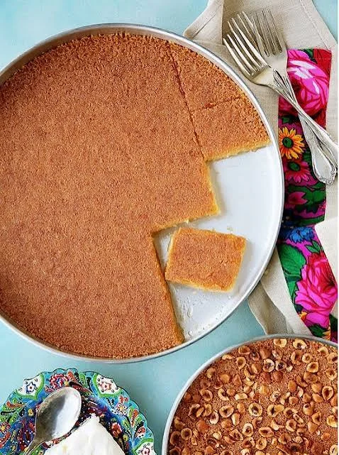 بسبوسة سادة