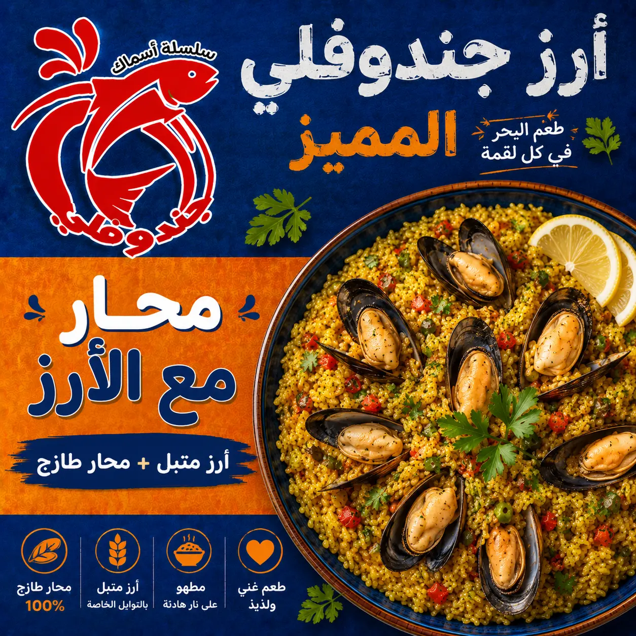 أرز جندوفلي المميز