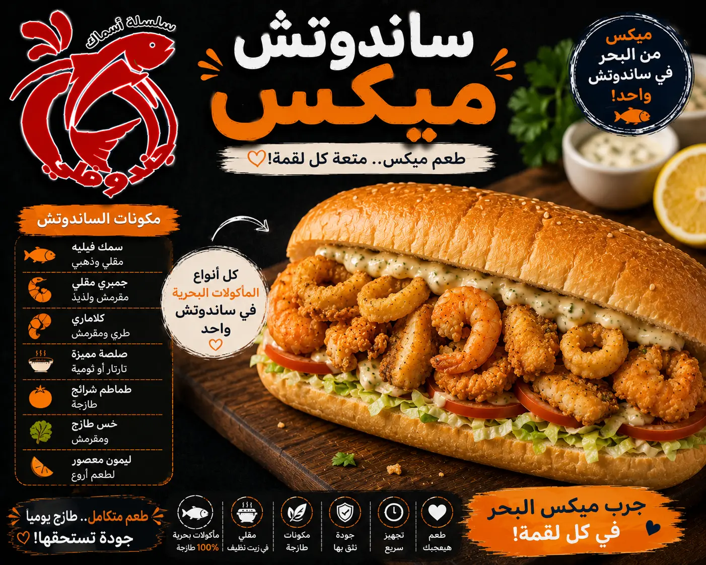 ساندوتش ميكس