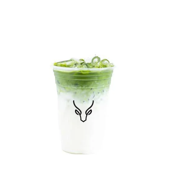 Iced Honey Matcha
