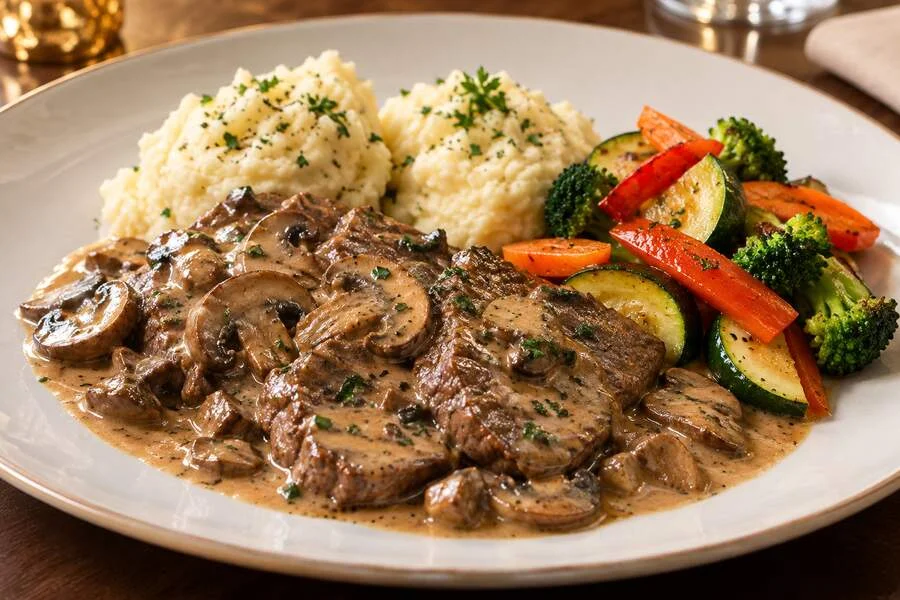 Mushroom Piccata
