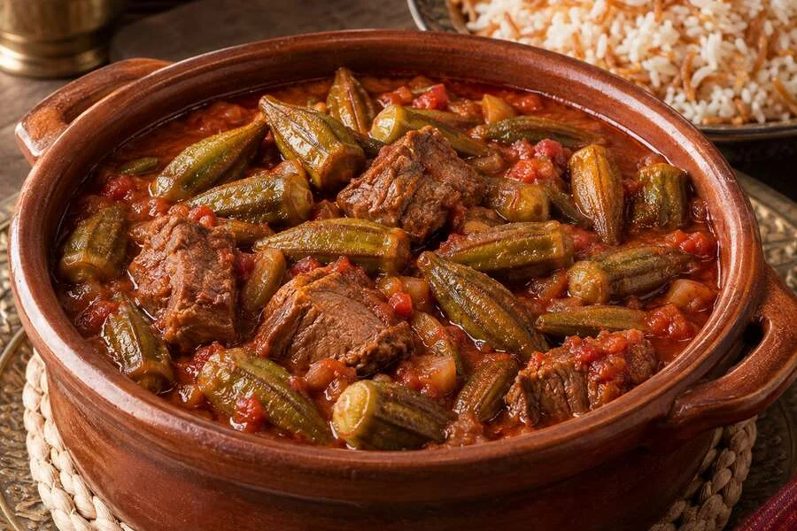 Okra with Meat