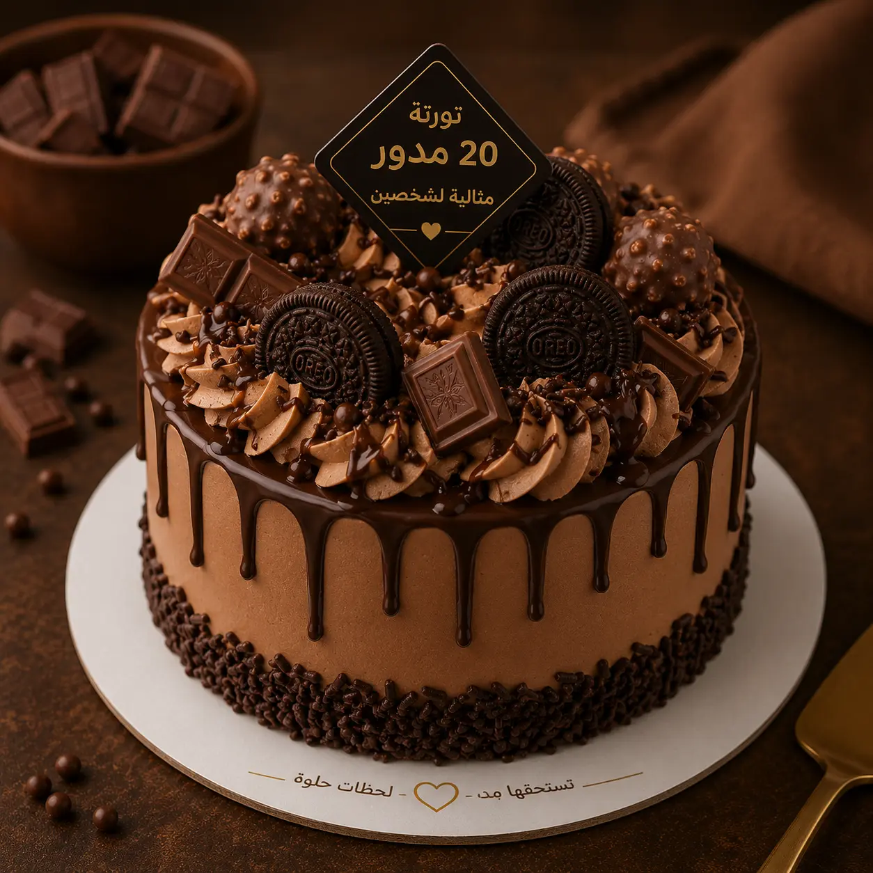 بدون صورة 20 مدور