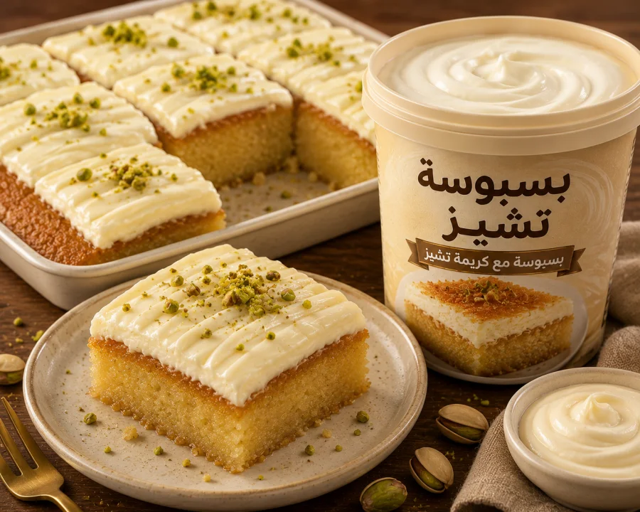 بسبوسة تشيز