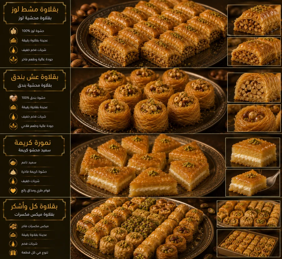 بقلاوة كل وأشكر