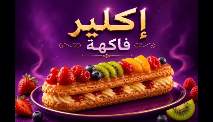 إكلير فاكهة