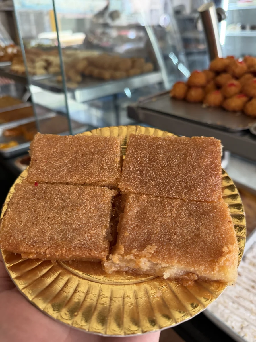 بسبوسة سادة