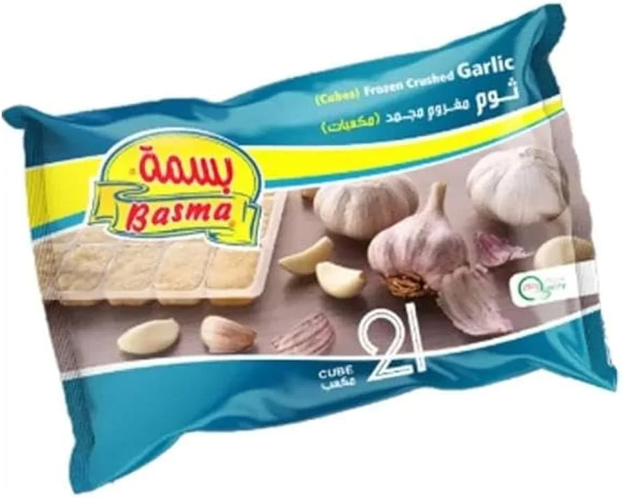بسمة ثوم مفروم 21مكعب250جم